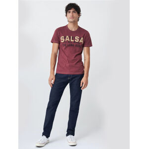 Salsa pánské vínové tričko - M (7049)